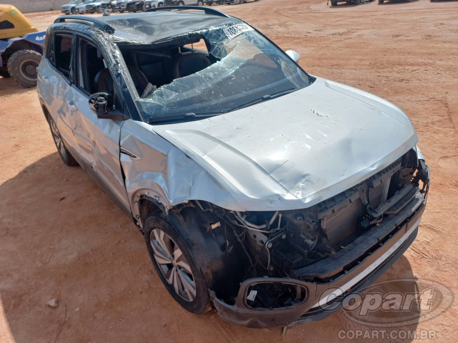 Veículo VW - VolksWagen T-Cross VOLKSWAGEN T-CROSS Comfortline 200 AT 1.0 12V TSI Turbo 2020 2020 em leilão