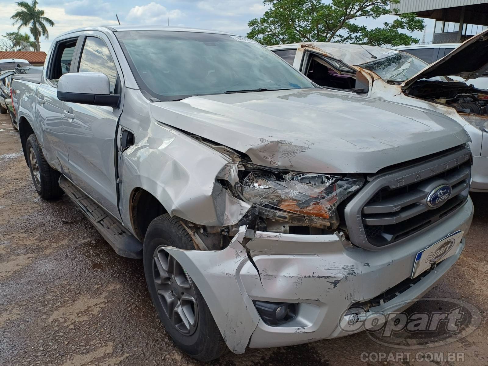 Veículo Ford Ranger Ford Ranger CD XLS AT 2.2 Duratorq 2023 Médio Colisão 2023 em leilão