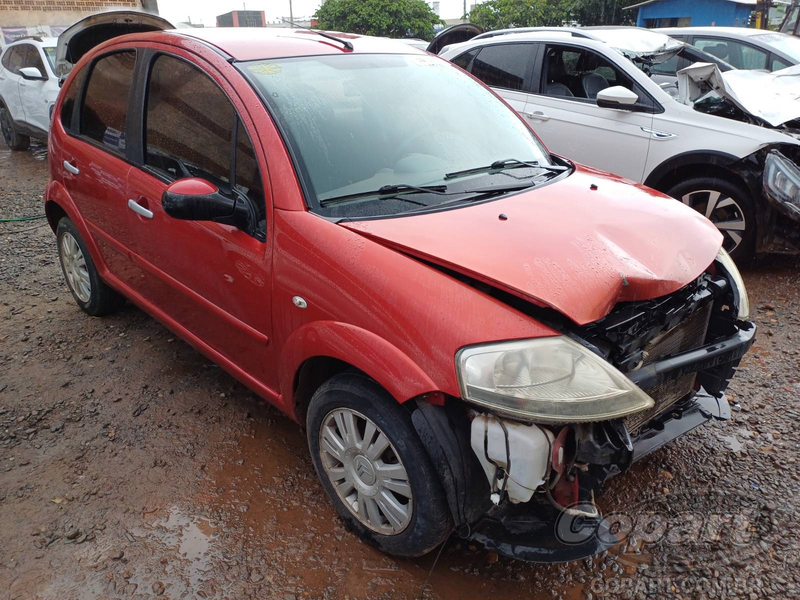 Veículo Citroën C3 Citroen C3 GLX 1.4 2011 Pequena Monta 2011 em leilão