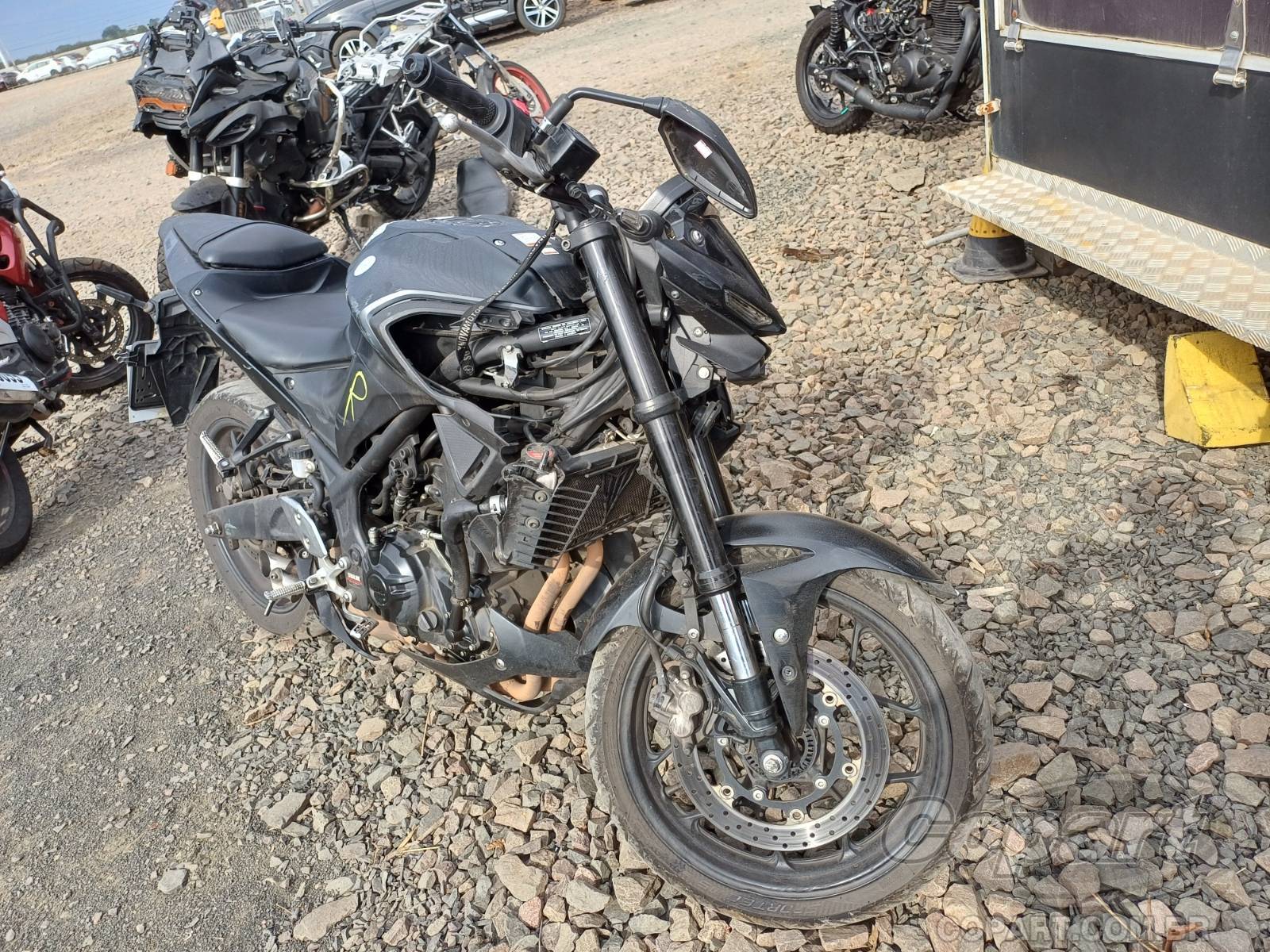 Veículo YAMAHA MT-03 YAMAHA MT-03 ABS 2024 2025 em leilão