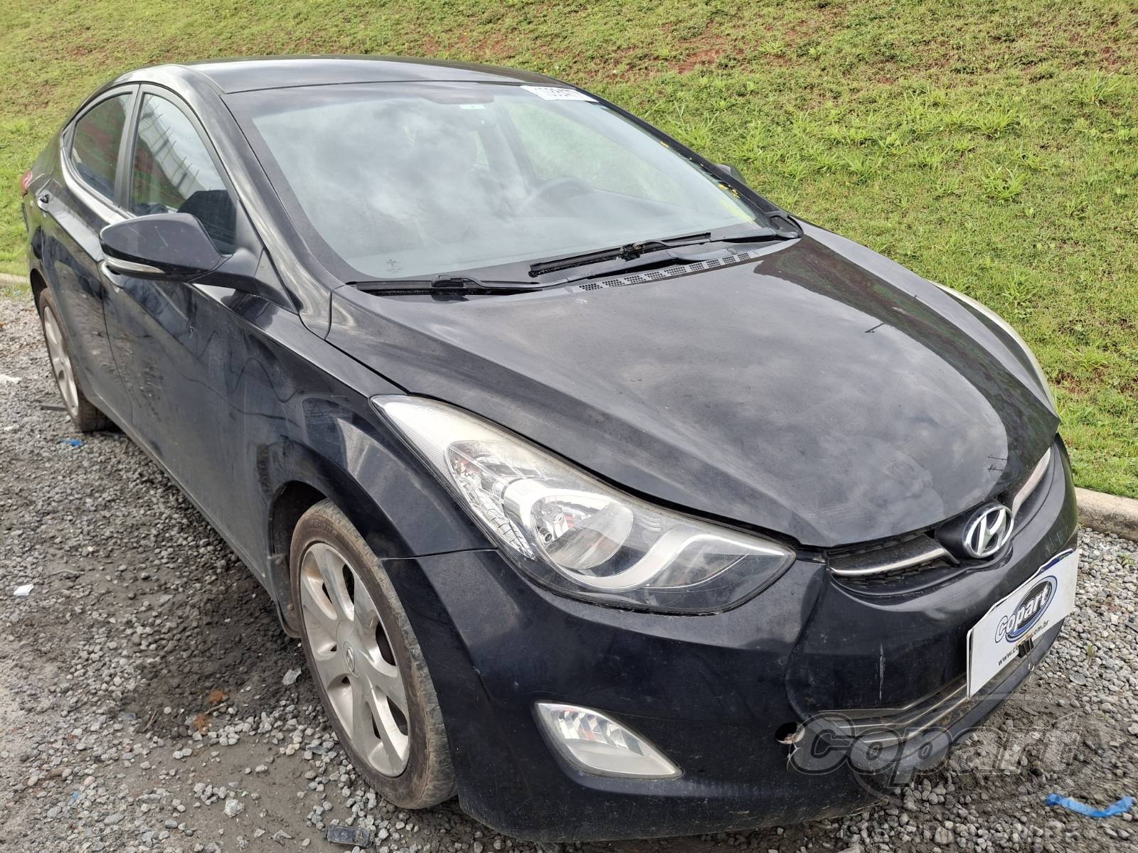 Veículo Hyundai Elantra Hyundai Elantra GLS 1.8 16V 2012 Enchente 2012 em leilão