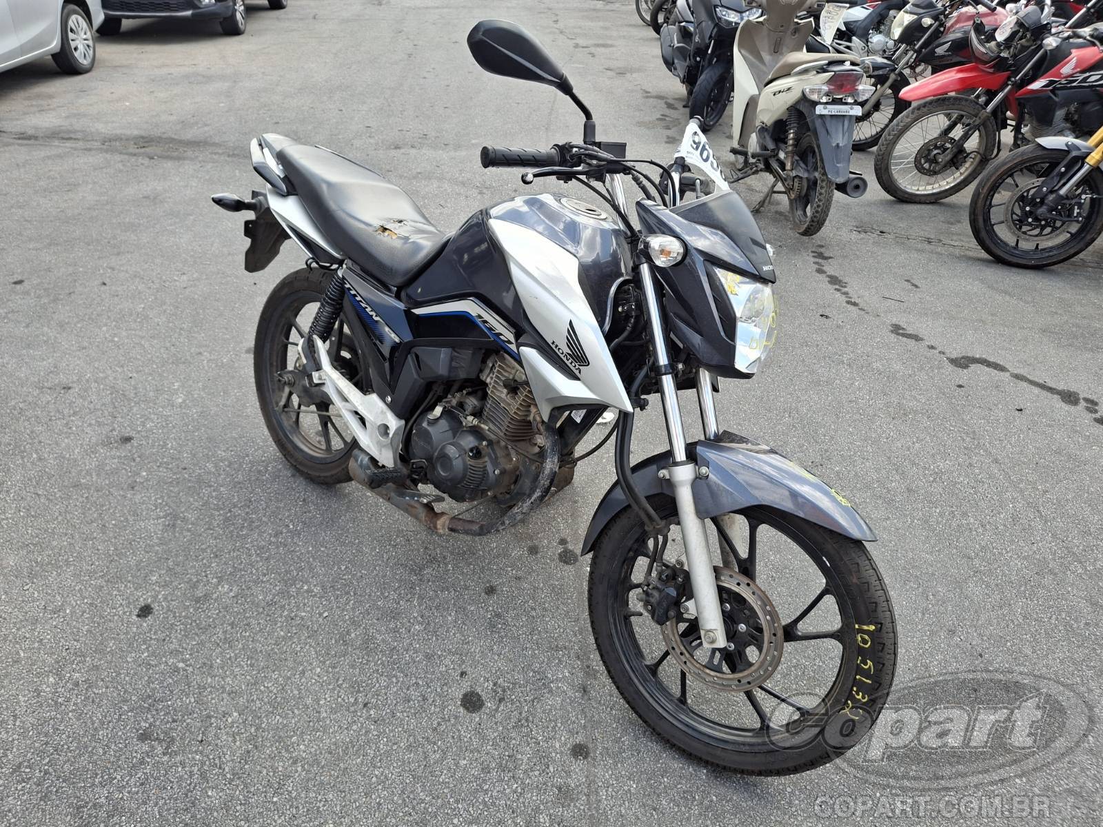 Honda CG 160 Titan CBS FlexOne 2023 Pequena Monta