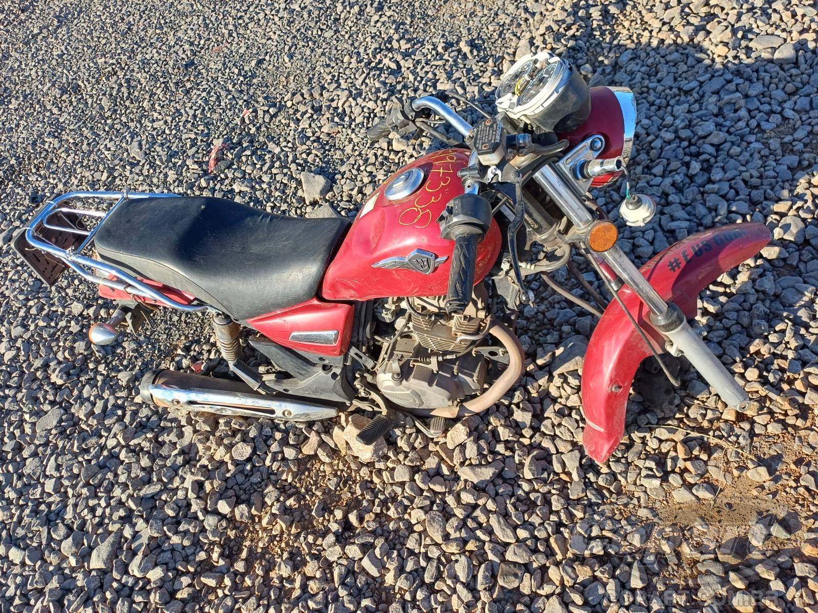 2021 Haojue Chopper 2022 Conservada