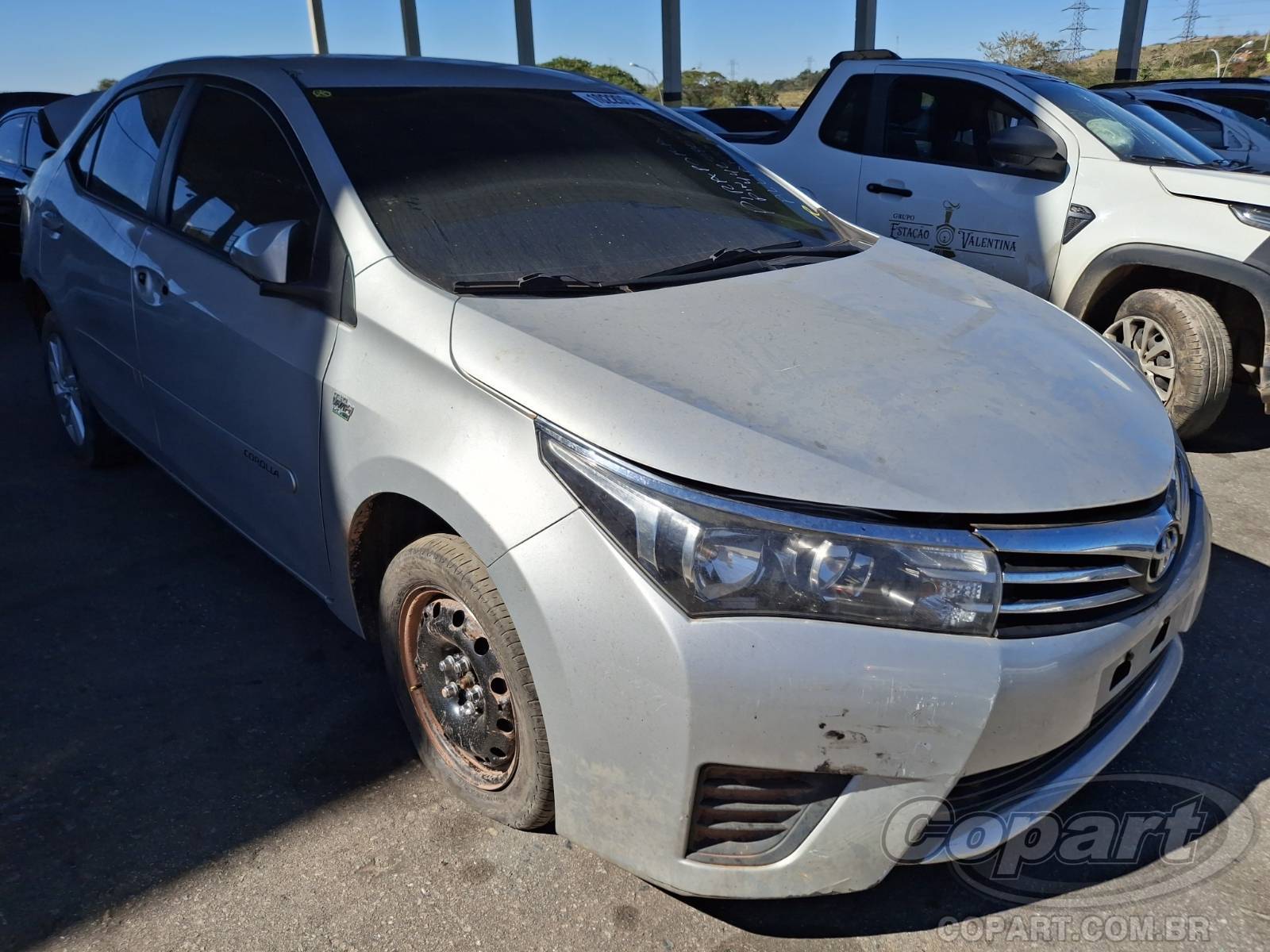 Veículo Toyota Corolla TOYOTA COROLLA GLI CVT 1.8 16V DUAL VVT-I 2015 2016 em leilão