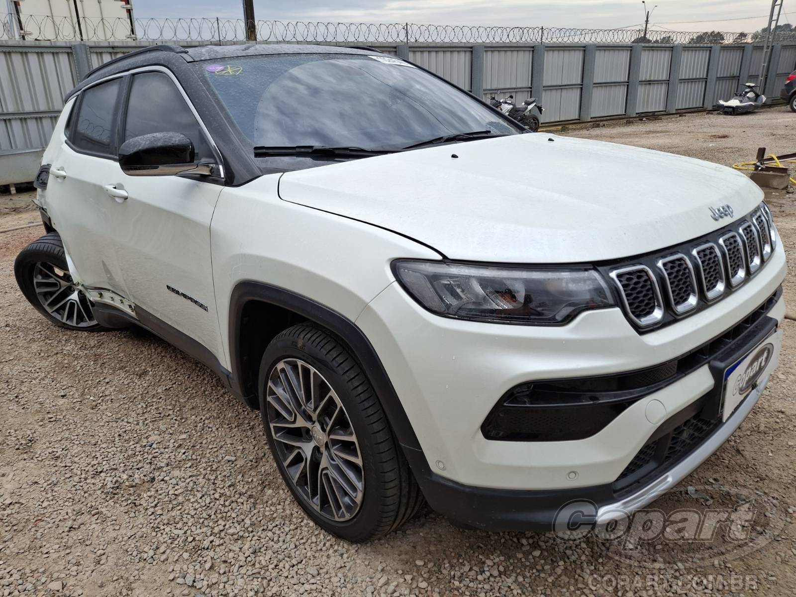 Veículo Fiat Compass JEEP COMPASS Limited T270 1.3 16V GSE Turbo 2023 2023 em leilão