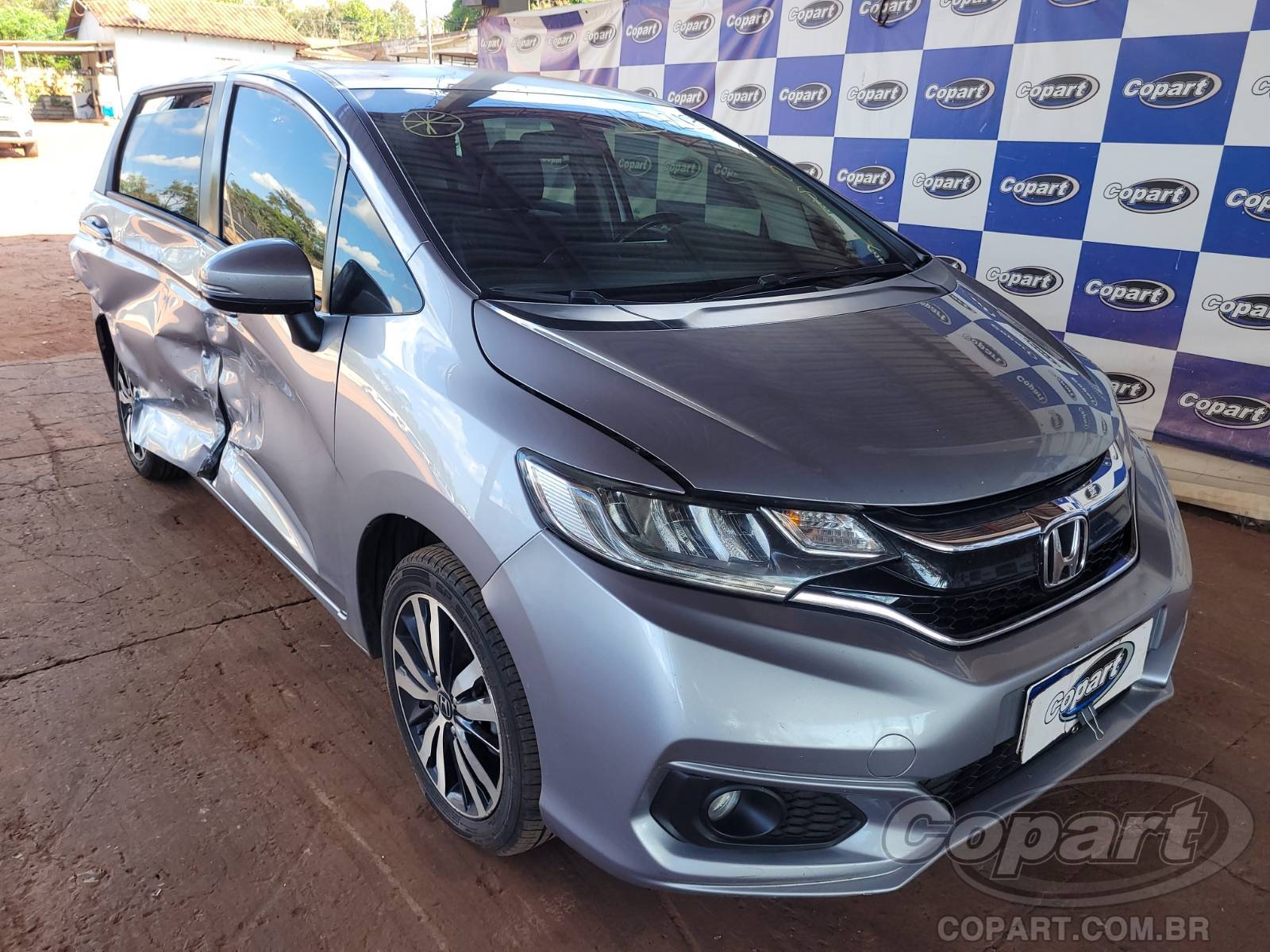 Honda Fit EXL 1.5 16V i-VTEC 2018 Colisão Lateral Média Monta