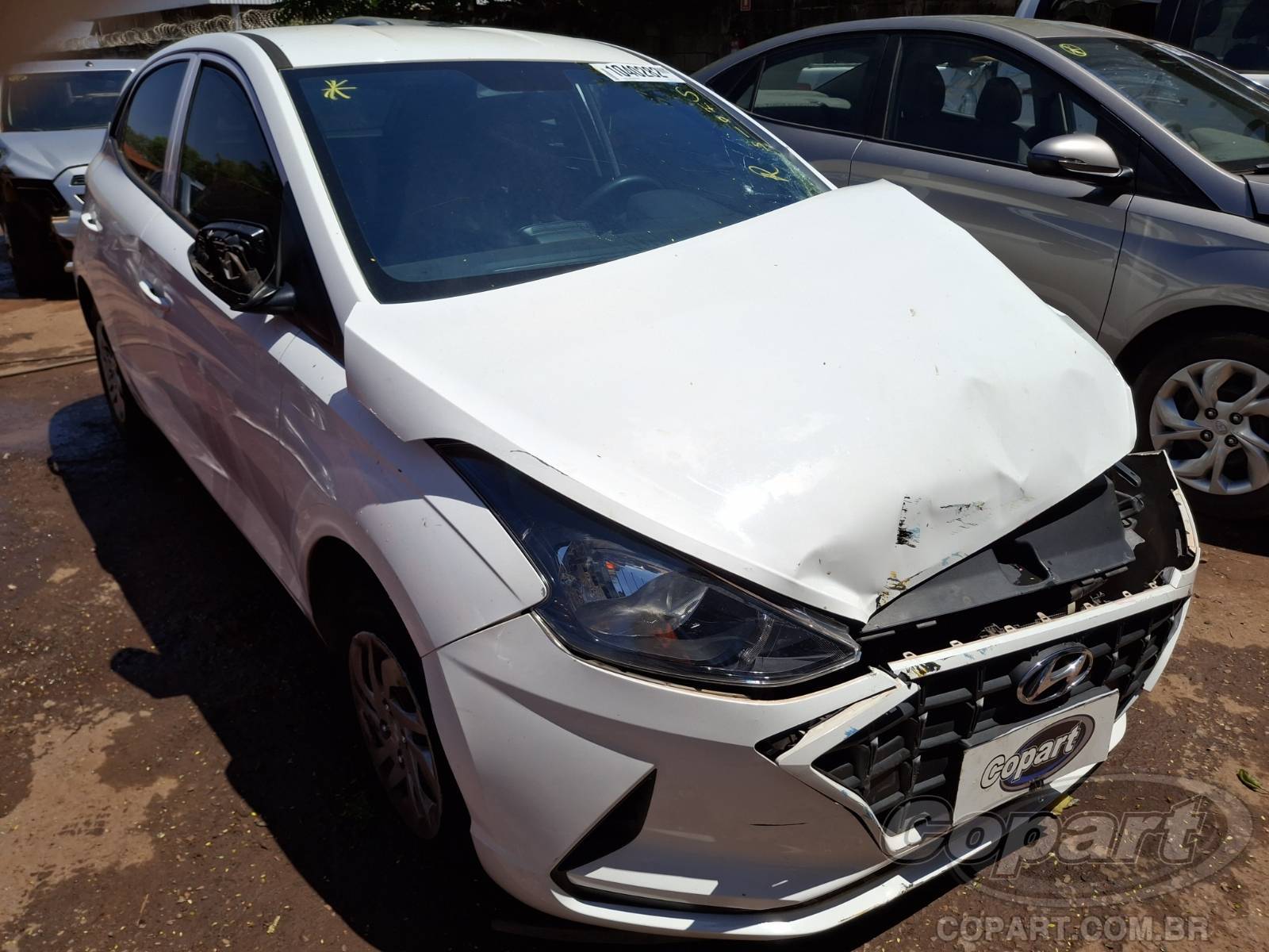 Veículo Hyundai HB20 HYUNDAI HB20 Sense 1.0 12V CVVT 2020 2021 em leilão