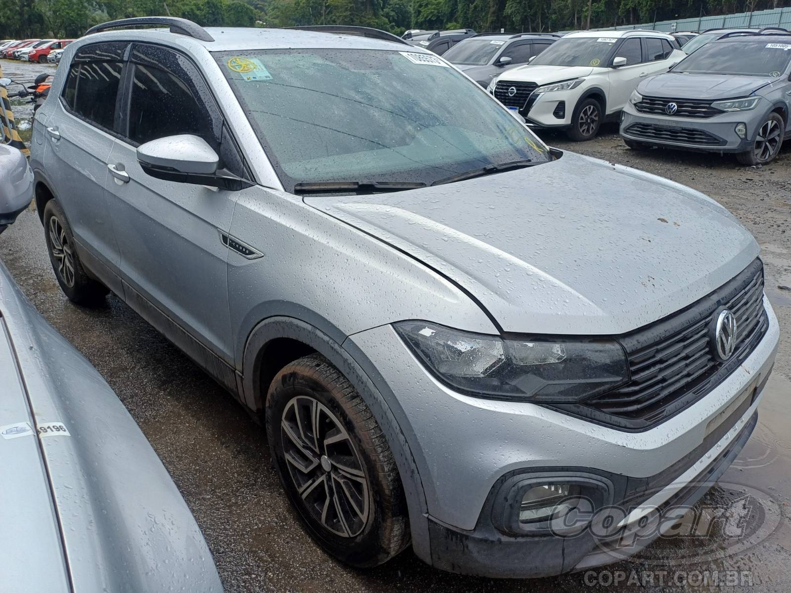 Veículo VW - VolksWagen Volkswagen Volkswagen T-Cross 2021 1.0 Turbo Flex 2021 em leilão