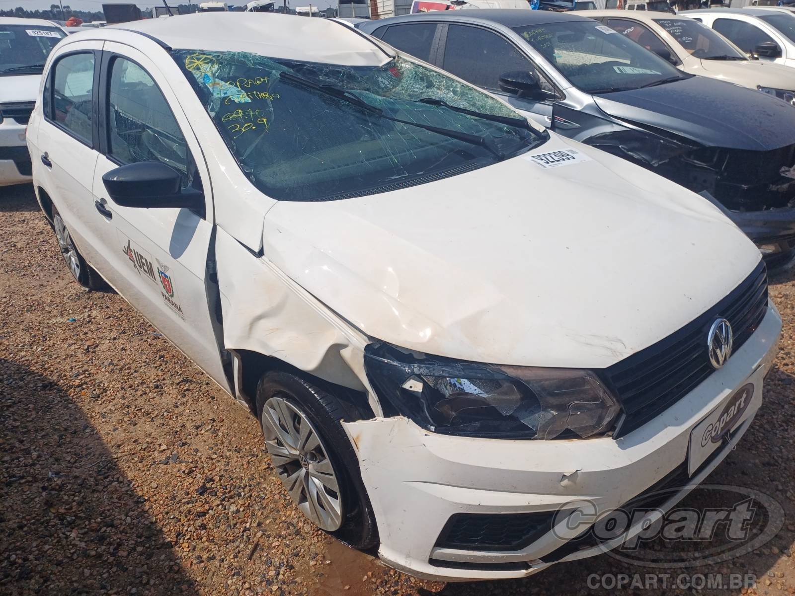 Veículo VW - VolksWagen Volkswagen VOLKSWAGEN GOL 1.6 MSI 2020 2020 em leilão