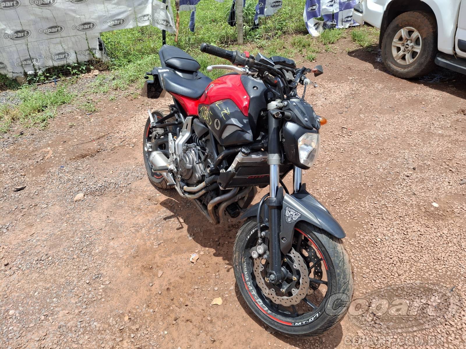 Veículo YAMAHA MT-07 Yamaha MT-07 2016 2016 em leilão