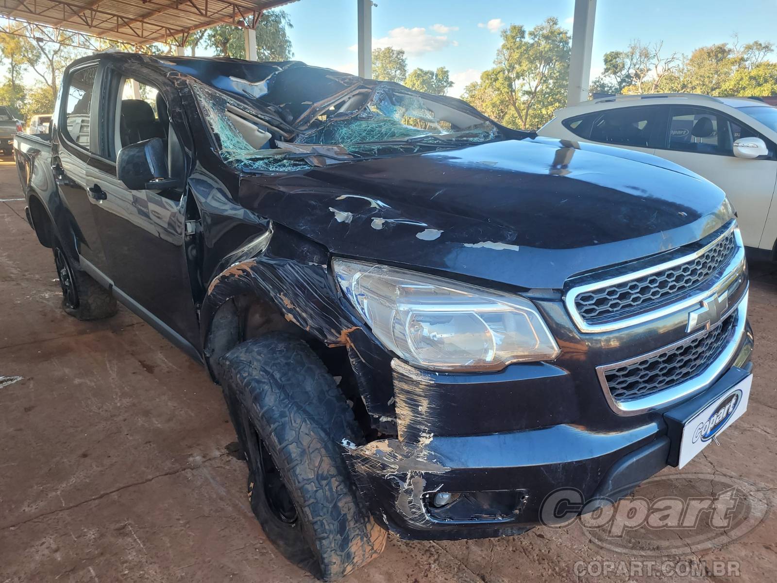 Veículo CHEVROLET S10 2014 CHEVROLET S10 CABINE DUPLA 2014 em leilão