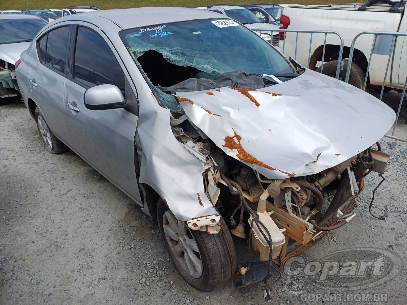 Veículo Nissan Versa NISSAN VERSA 2014 em leilão