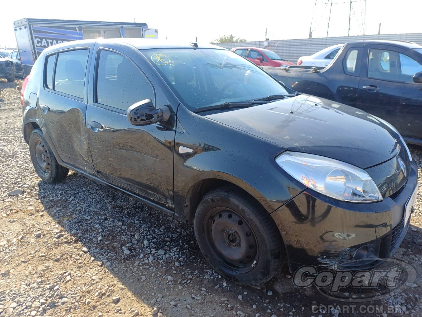 Renault Sandero Expression 1.6 Hi-Power 2013 Colisão Média Monta