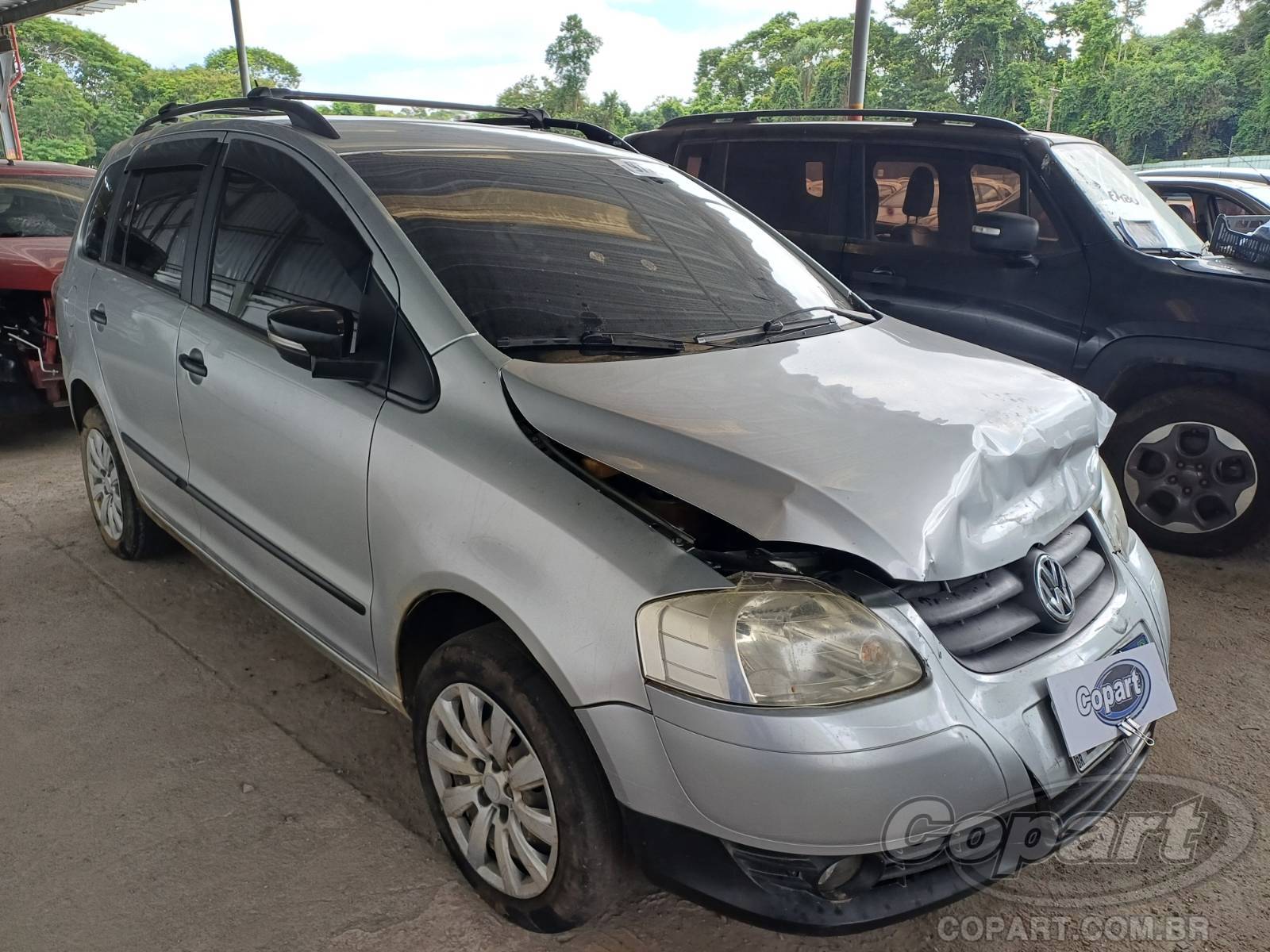 Veículo VW - VolksWagen Spacefox Volkswagen SpaceFox 1.6 Total Flex 2009 Colisão Média Monta 2009 em leilão