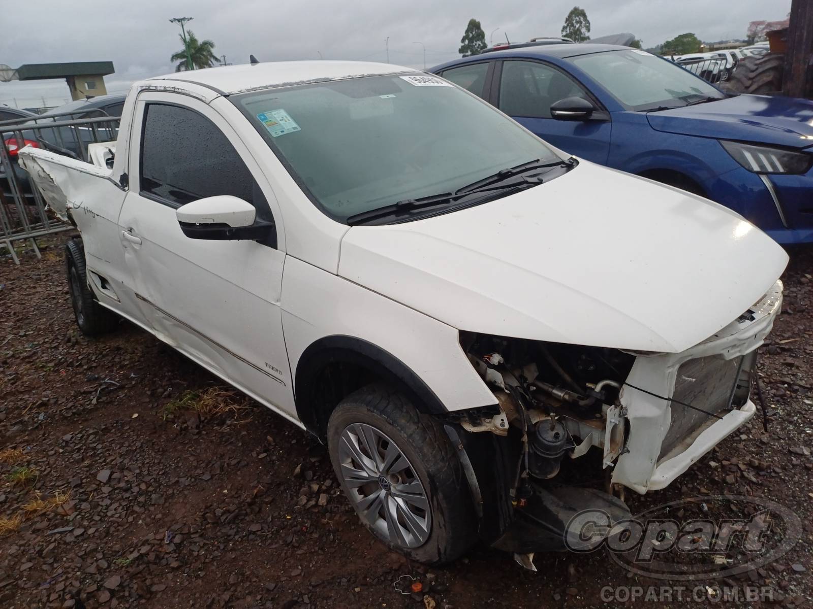 Volkswagen Saveiro Robust 1.6 MSI 2019 Colisão Média Monta