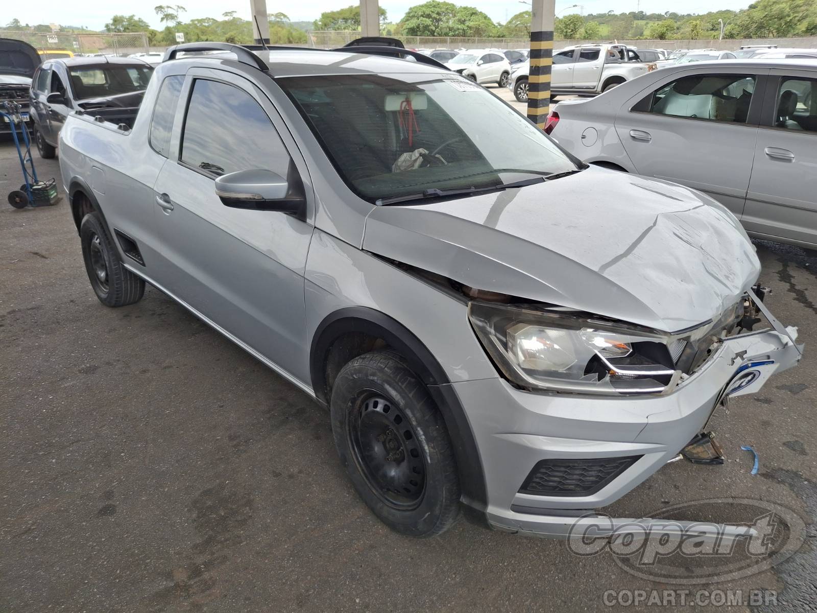 Veículo VW - VolksWagen Saveiro VOLKSWAGEN SAVEIRO CE 1.6 MSI 2017 2017 em leilão