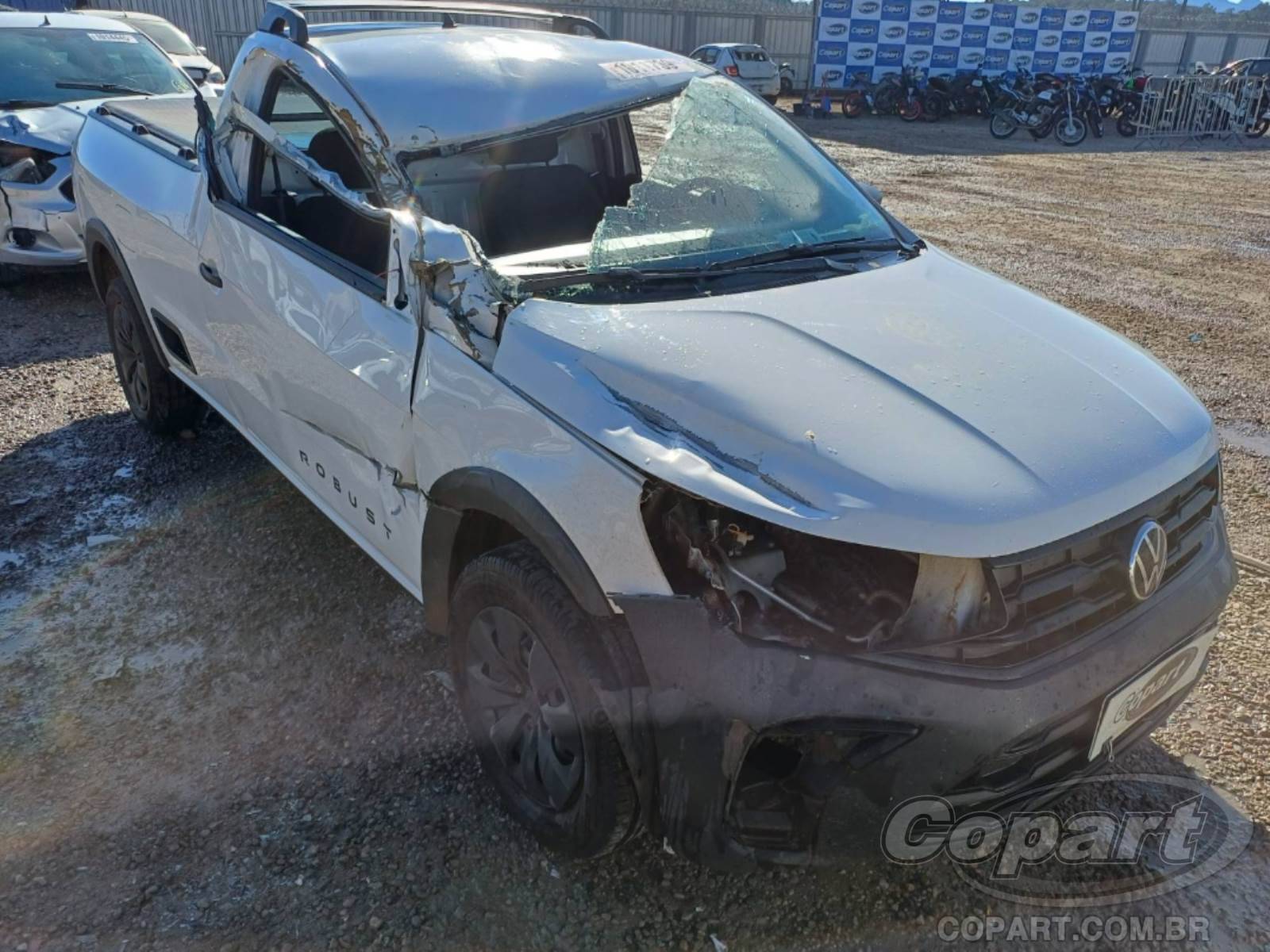Veículo VOLKSWAGEN Saveiro VOLKSWAGEN SAVEIRO Robust 1.6 16V MSI 2024 2024 em leilão