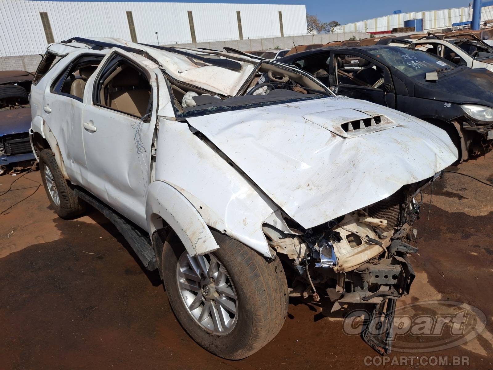 Veículo Toyota Hilux SW4 TOYOTA HILUX SW4 SRV 3.0 D-4D Turbo 2013 2013 em leilão