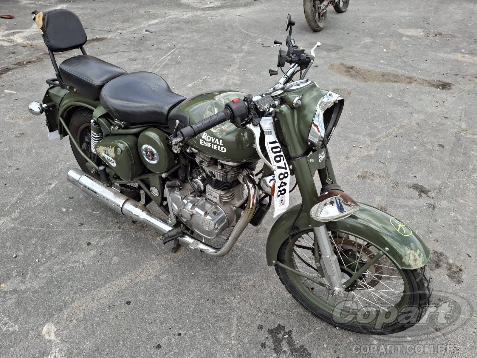 Veículo Royal Enfield Classic Royal Enfield Classic 500 2017 2017 em leilão