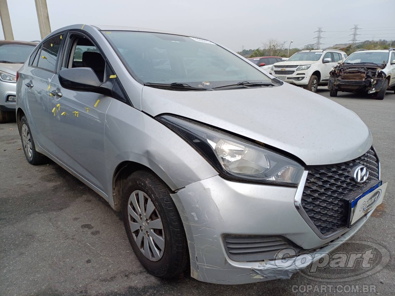 Veículo Hyundai HB20S HYUNDAI HB20S Unique 1.0 12V CVVT 2019 2019 em leilão