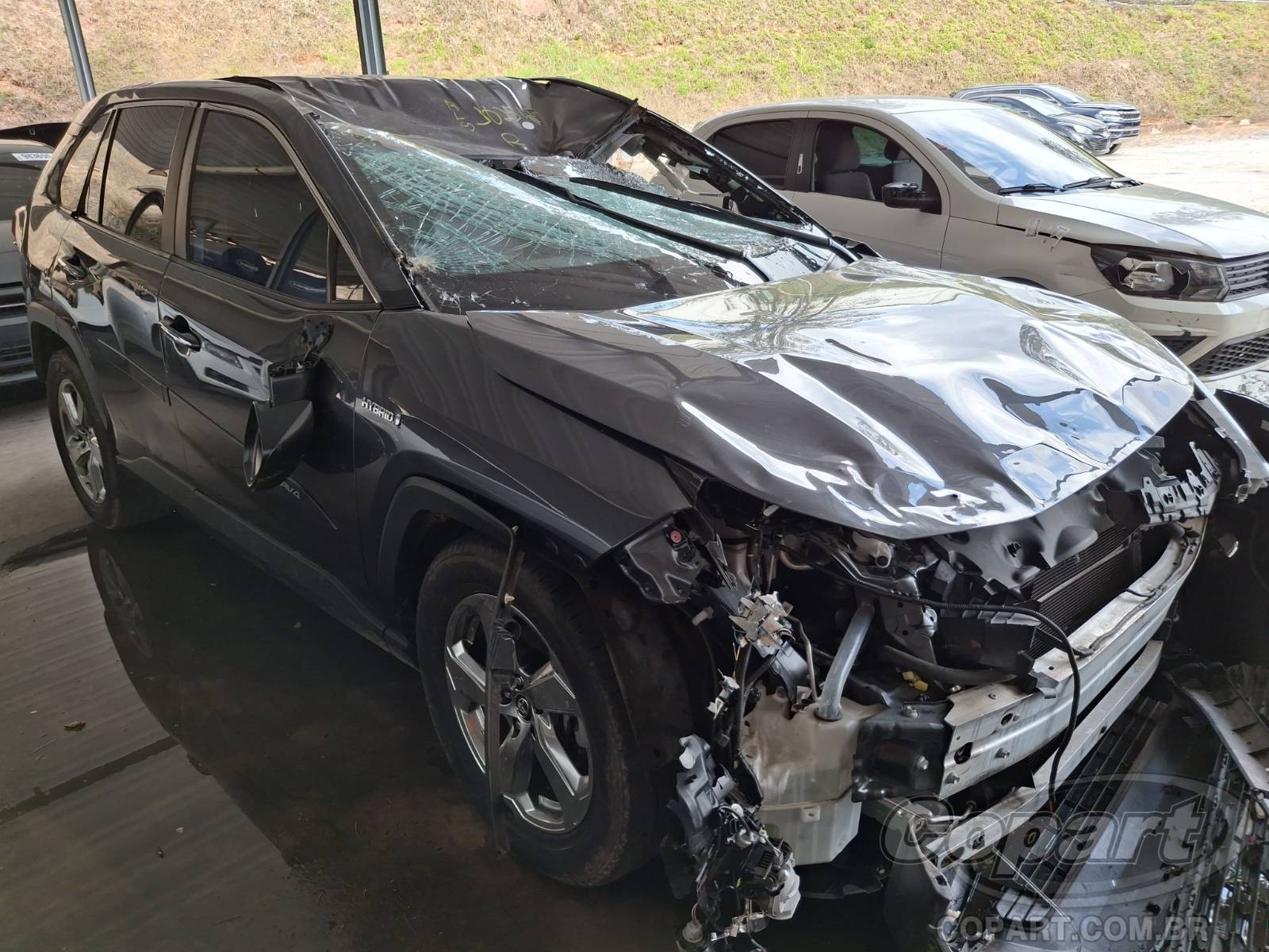 Veículo Toyota RAV4 TOYOTA RAV4 S Hybrid AWD 2.5 16V VVT-iE 2019 2019 em leilão