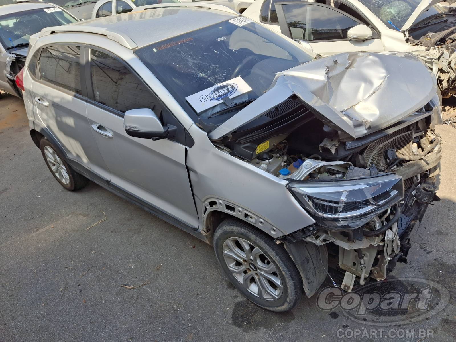 Veículo Caoa Chery Tiggo CAOA CHERY Tiggo 2 Look 1.5 16V i-Flex 2019 Colisão Média Monta 2019 em leilão