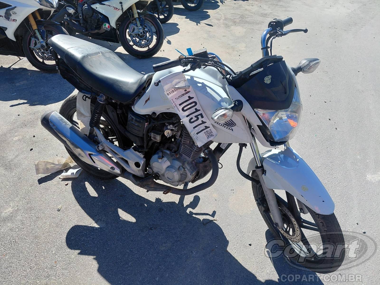 Honda CG 160 2018 em leilão