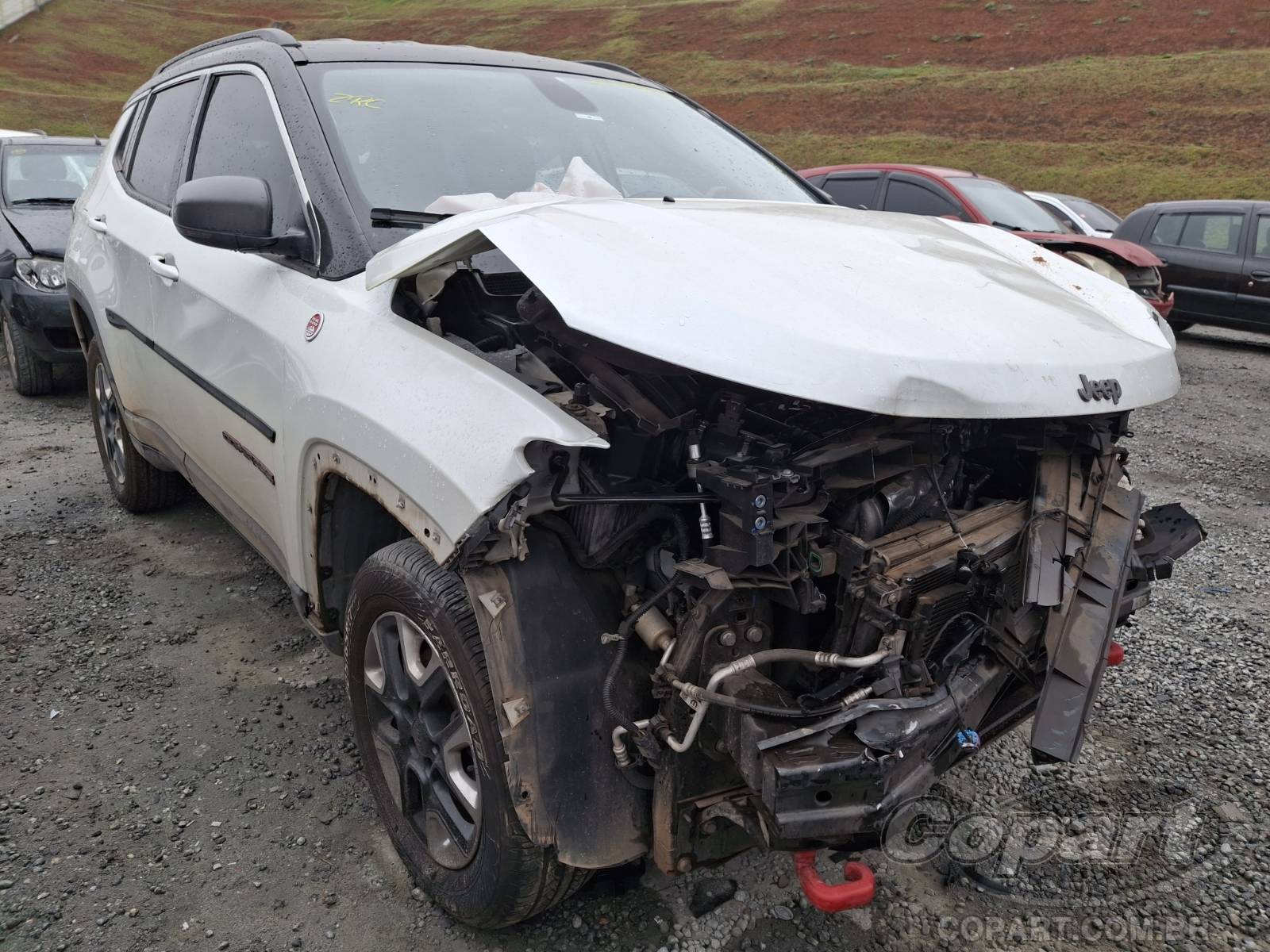 Veículo Fiat Compass JEEP COMPASS TRAILHAWK 2.0 DIESEL 2017 2018 em leilão
