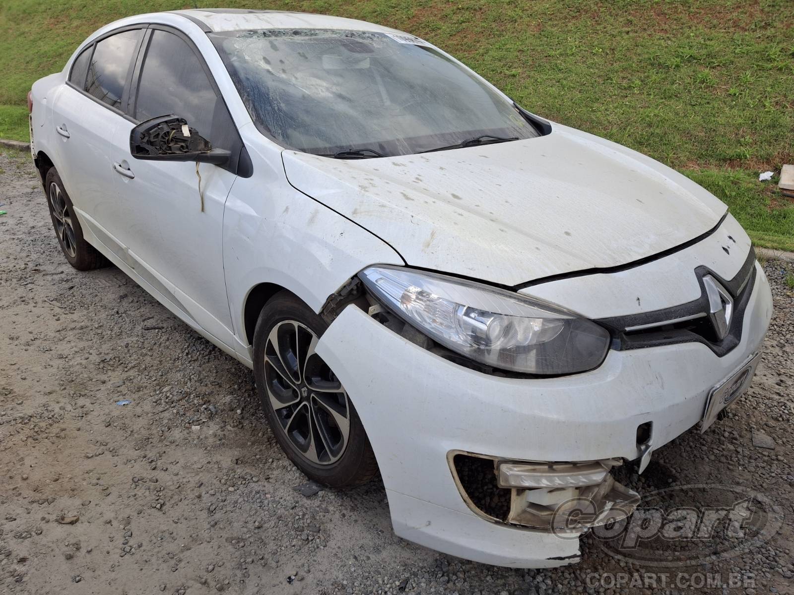 Renault Fluence 2016 - Colisão Frontal