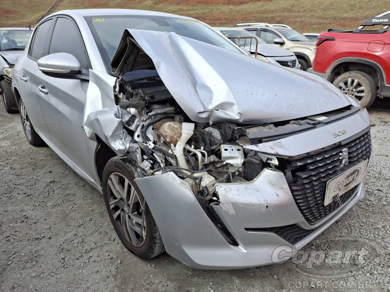 Veículo Peugeot 208 2022 PEUGEOT 208 Allure 1.6 16V VVT 2022 em leilão