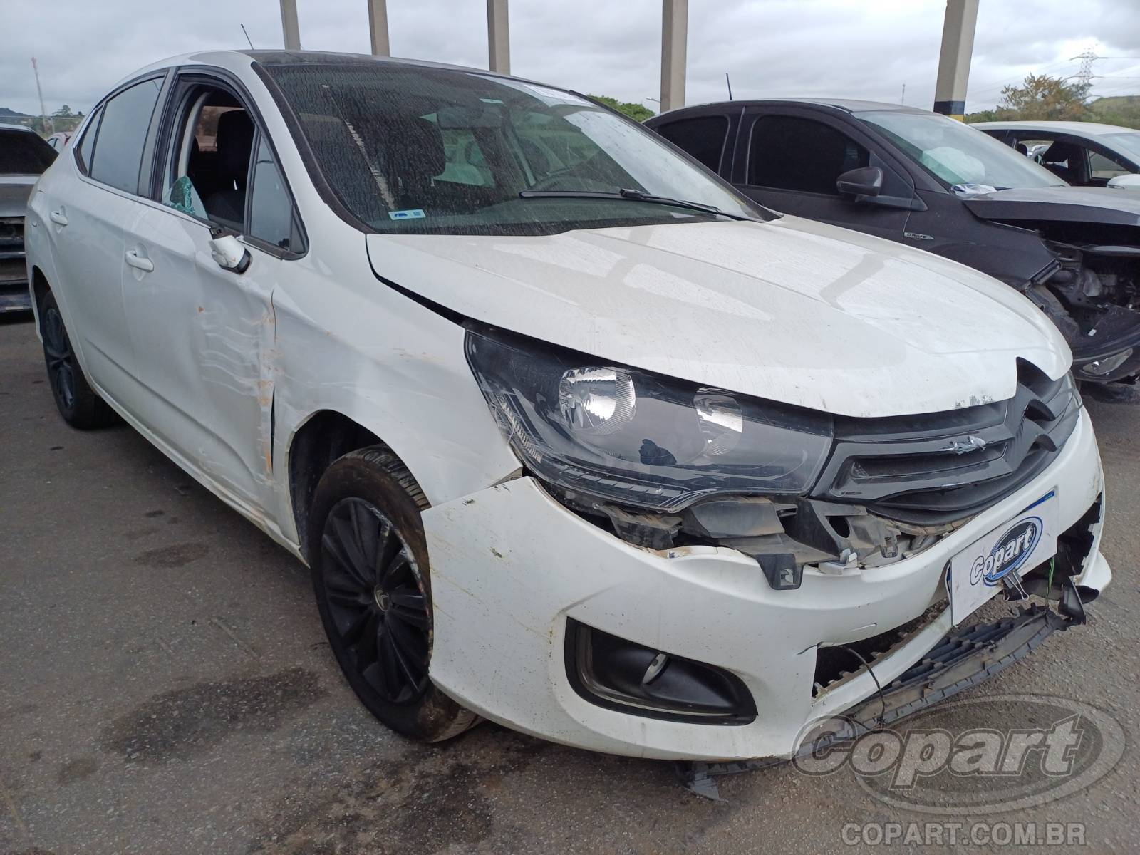 Veículo Peugeot C4 Lounge CITROEN C4 LOUNGE ORIGINE 1.6 16V THP TURBO FLEXIVEL ALCOOL/GASOLINA 2017/2018 2018 em leilão