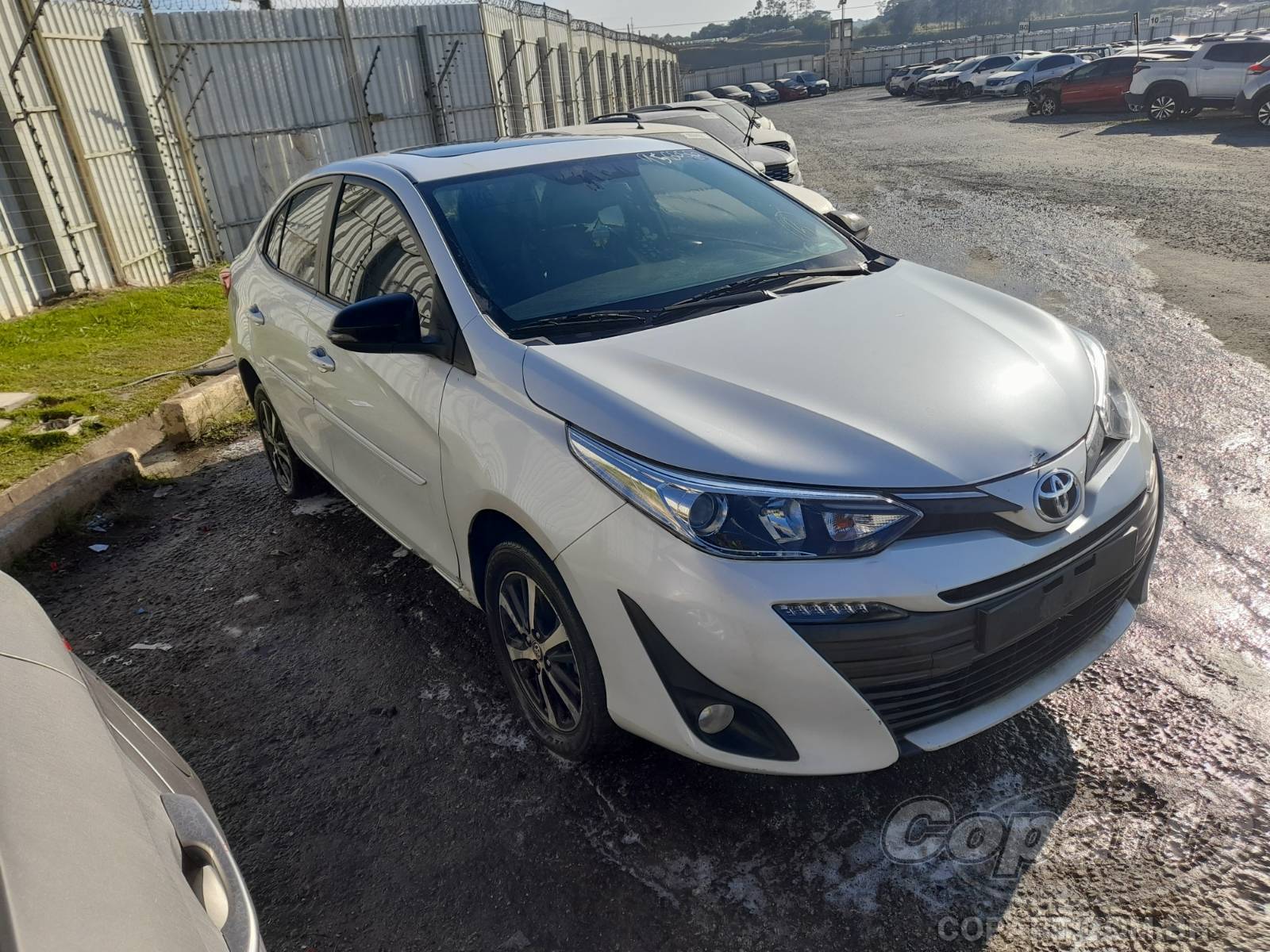 Veículo Toyota Yaris TOYOTA YARIS SEDA XLS CONNECT CVT 1.5 16V DUAL VVT-I 2021 2022 em leilão
