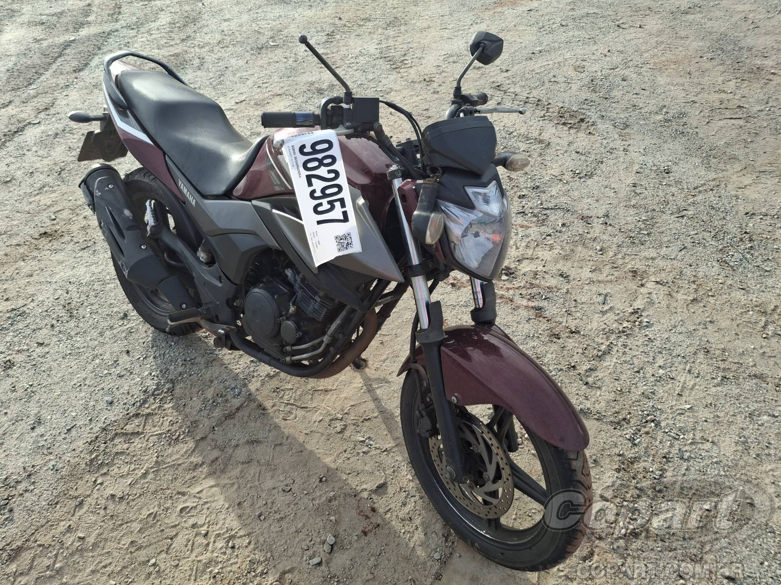 YAMAHA FAZER 250 BlueFlex 2017 Pequena Monta