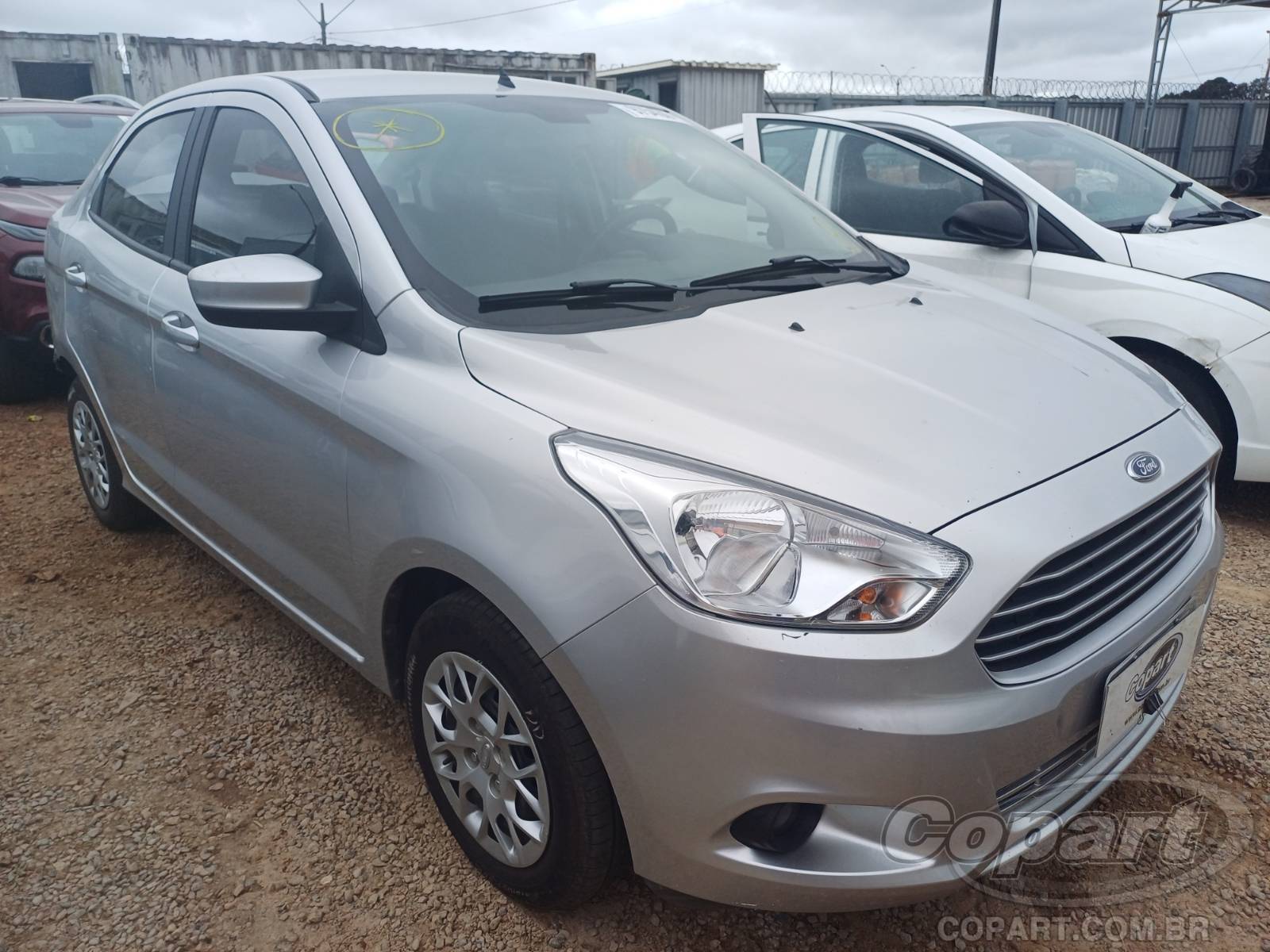 Veículo Ford Ka Ford Ka Sedan SE 1.5 16V Sigma 2018 Médio Dano Traseiro 2018 em leilão