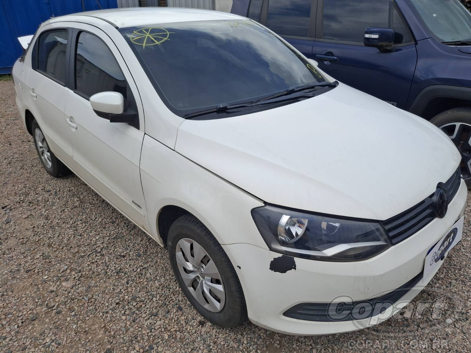 Veículo VW - VolksWagen Volkswagen VOLKSWAGEN VOYAGE 1.6 TOTAL FLEX 2014 em leilão