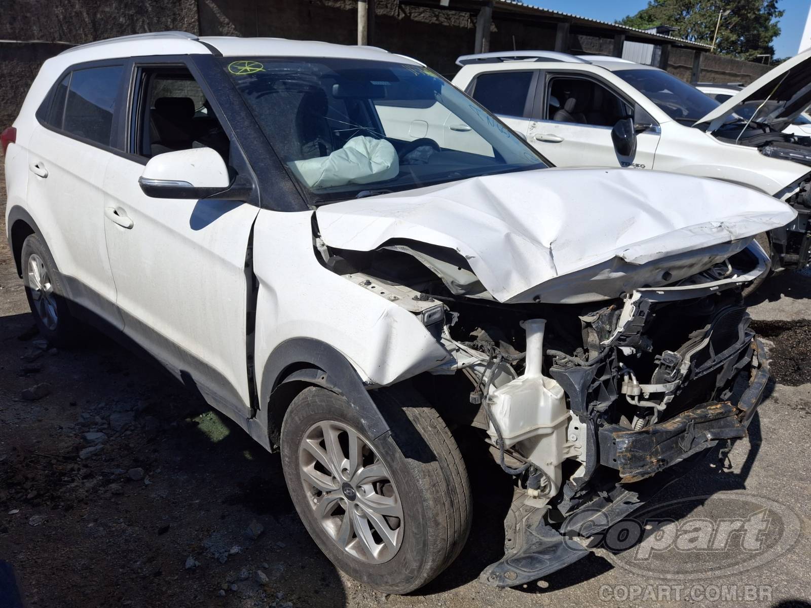 Veículo Hyundai Creta Hyundai Creta 2021, SUV pequeno, 1.6 16V CVVT 2021 em leilão
