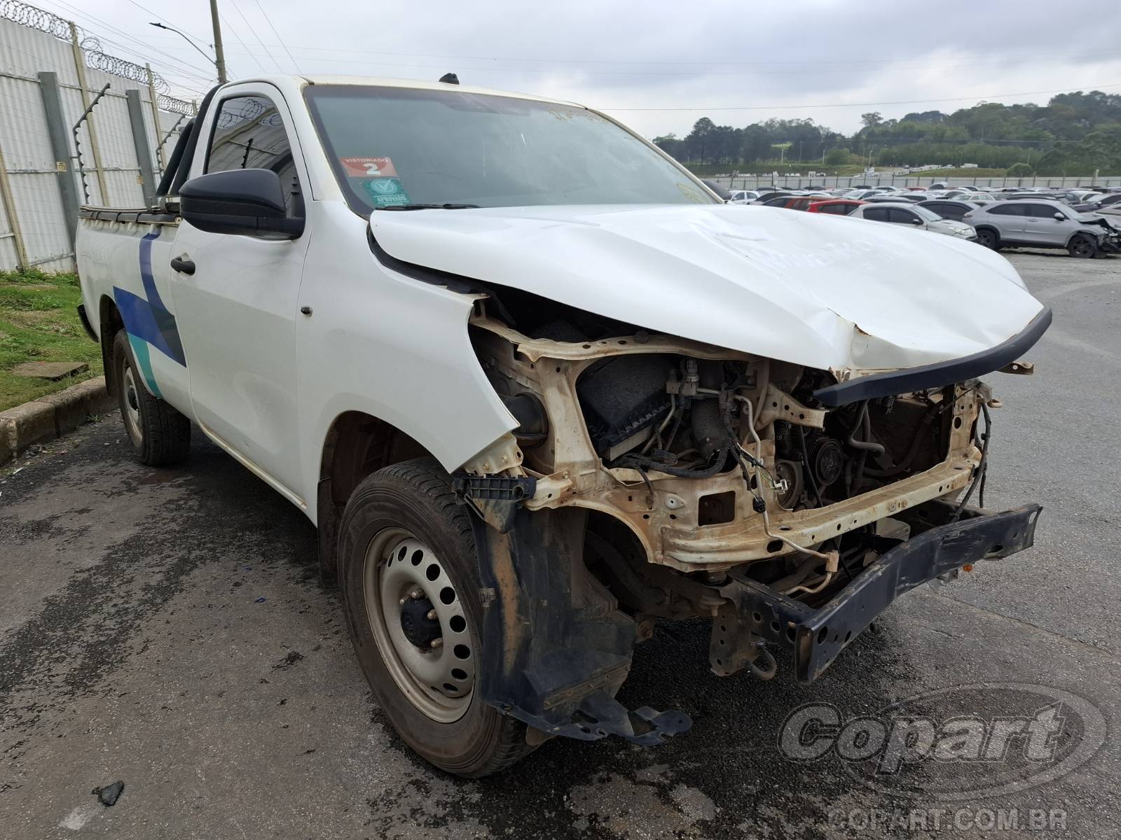 Toyota Hilux CS 2021 em leilão