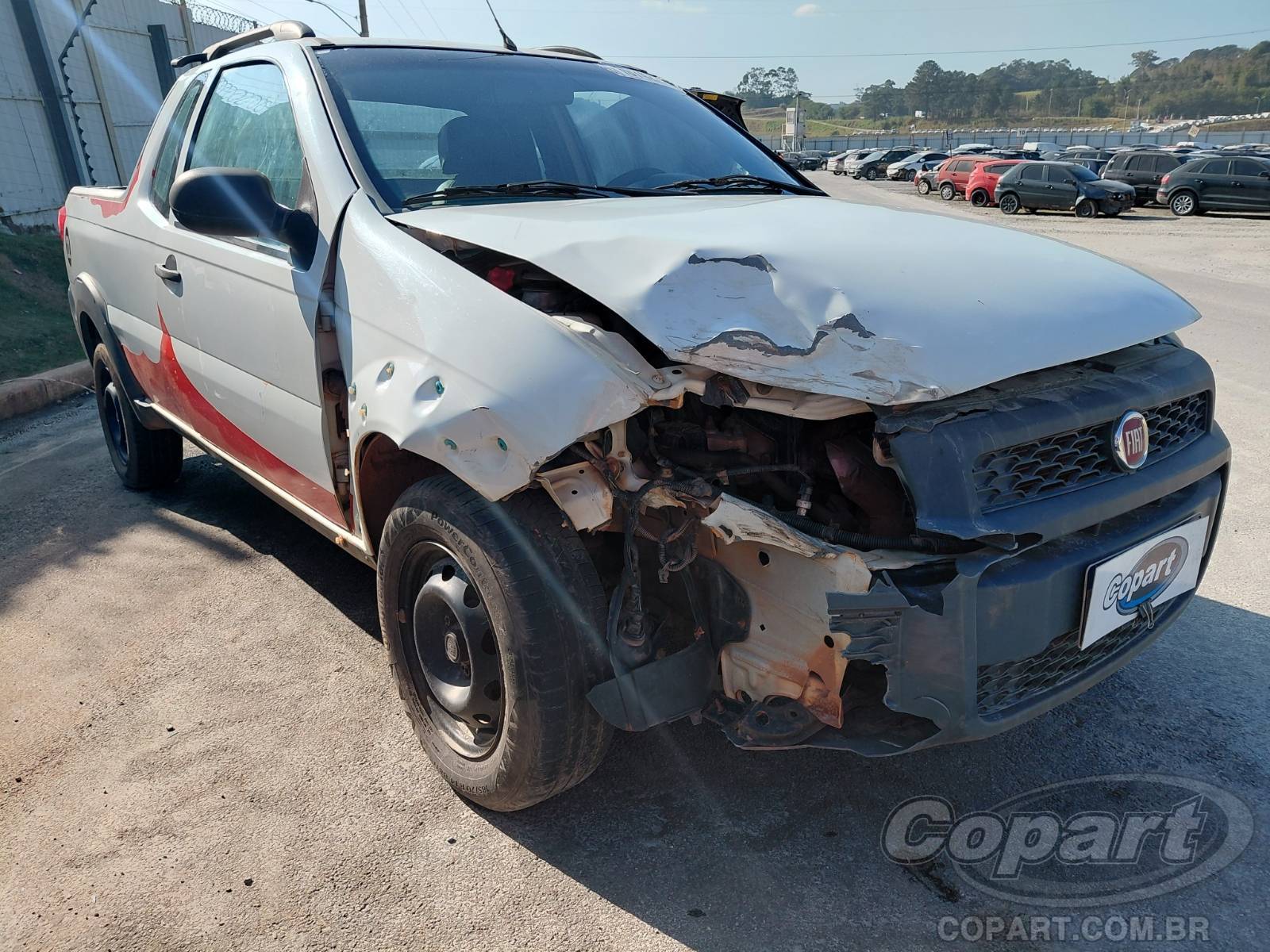 Veículo Fiat Strada FIAT STRADA CE 1.4 EVO 2018 2018 em leilão