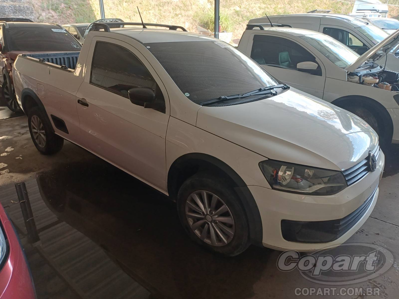 Veículo VOLKSWAGEN Saveiro Volkswagen Saveiro Trendline 1.6 MSI 2016 2016 em leilão