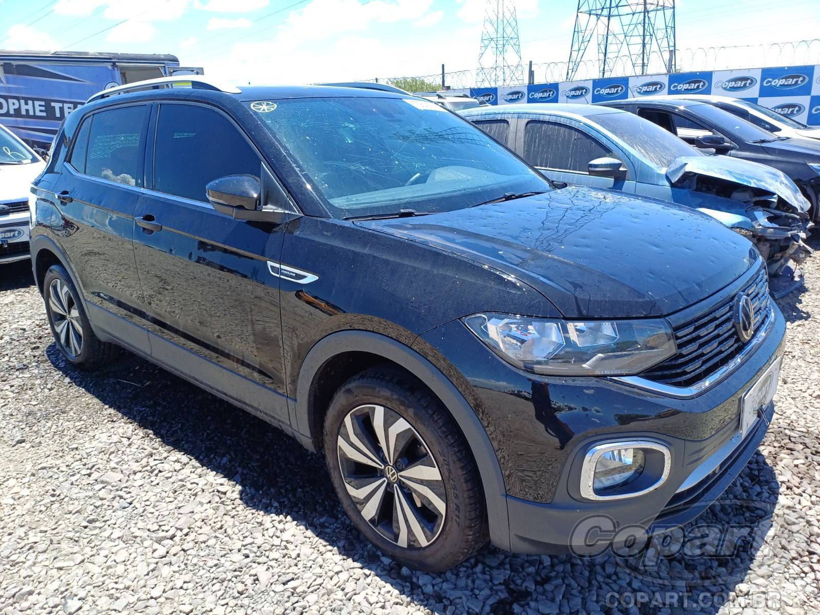 Veículo VW - VolksWagen T-Cross VOLKSWAGEN T-CROSS Highline 250 AT 1.4 16V TSI Turbo 2022 2022 em leilão