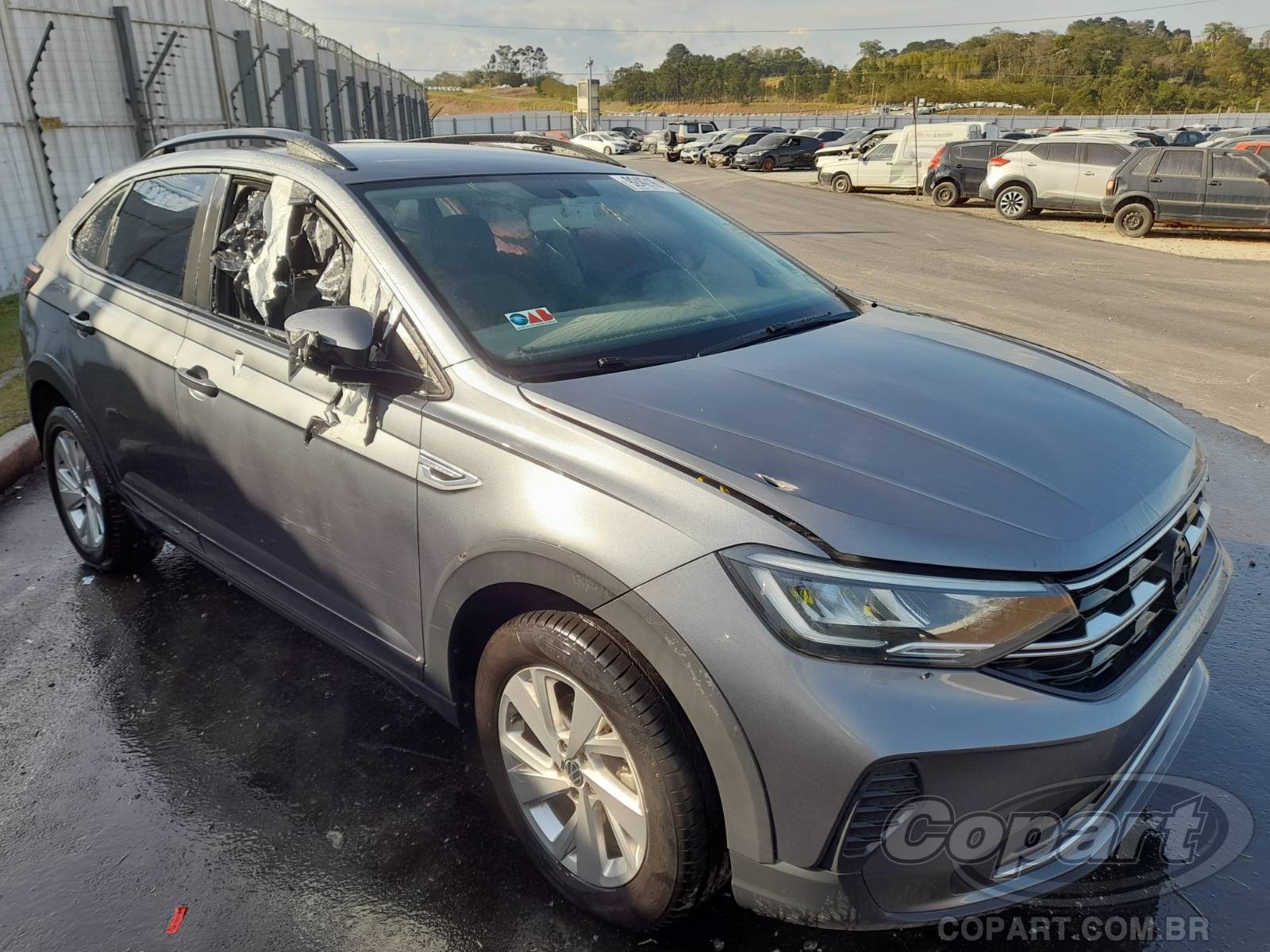 Veículo VW - VolksWagen Nivus 2023 VOLKSWAGEN NIVUS COMFORTLINE 200 AT 1.0 12V TSI TURBO 2024 em leilão