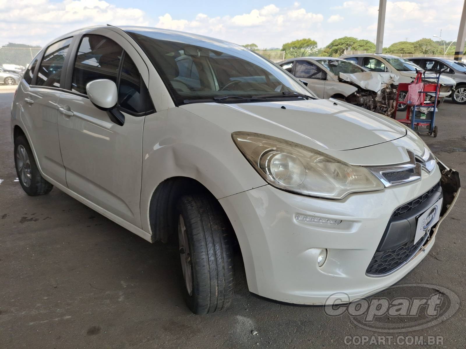Citroen C3 Tendance 1.5 2014 Médio Monta Colisão