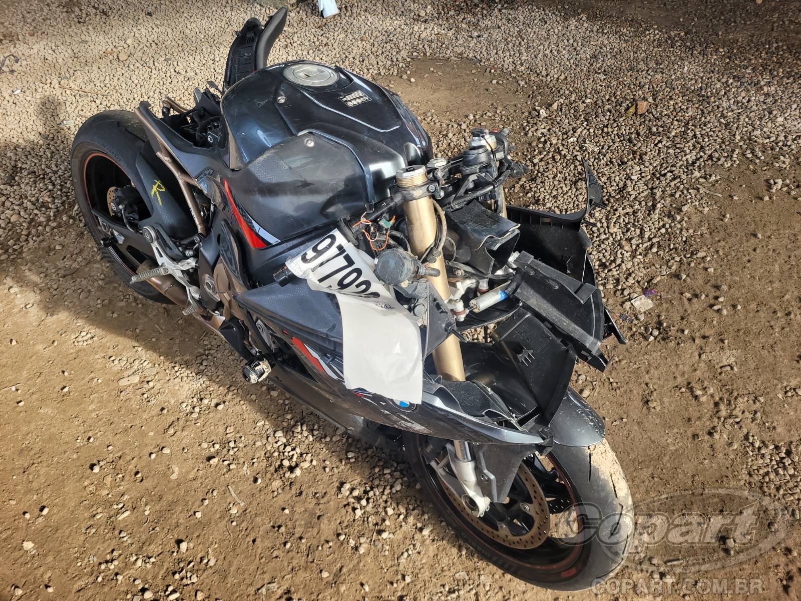 BMW S 1000 RR 2022 Média Monta Colisão