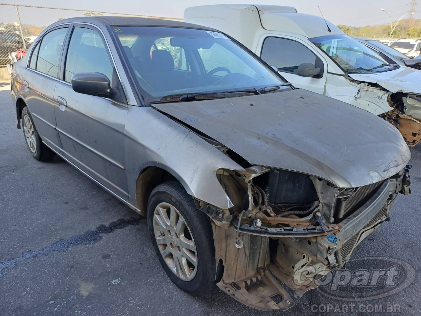 Veículo Honda Civic HONDA CIVIC LX 1.7 16V 2005 2005 em leilão