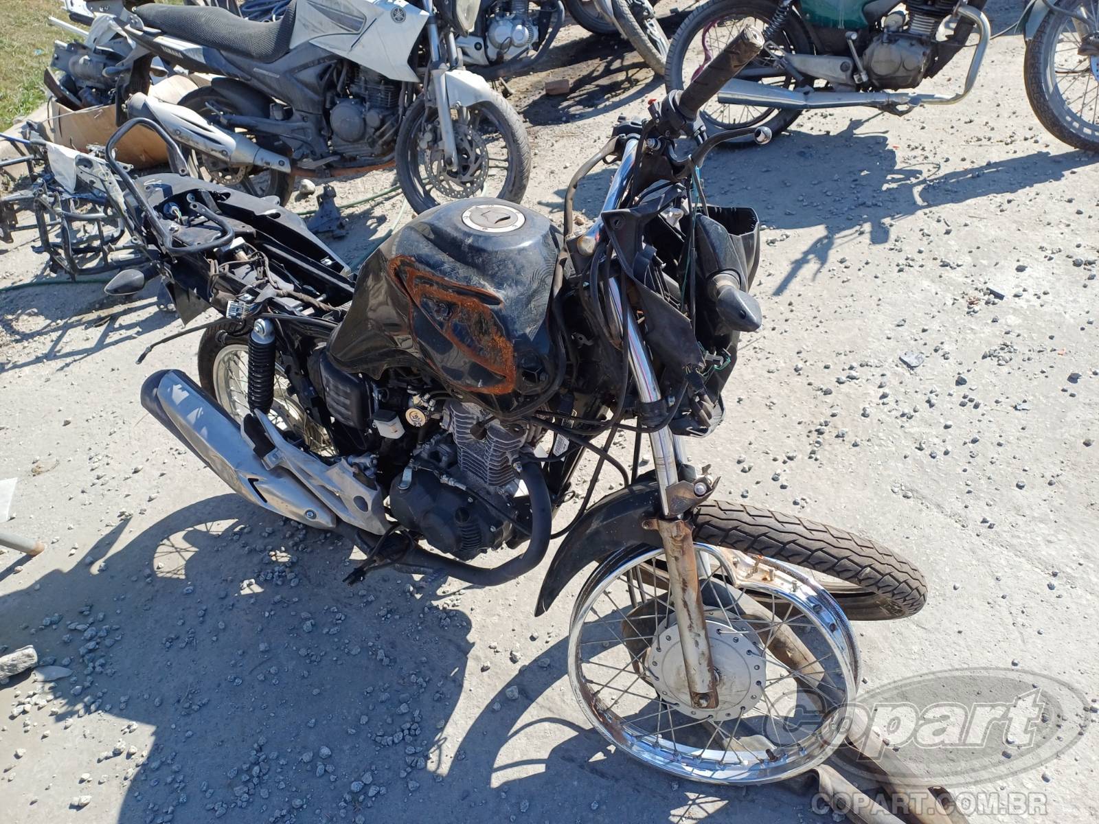 Veículo HONDA CG HONDA CG 160 Titan CBS FlexOne 2024 2024 em leilão