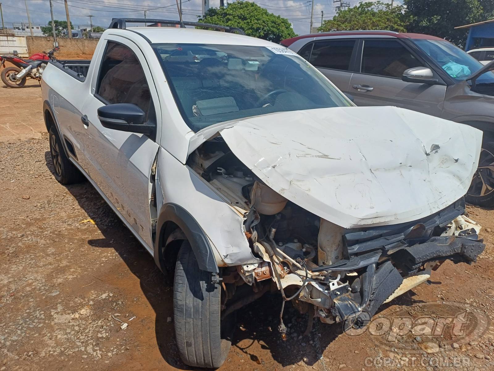Veículo VOLKSWAGEN Saveiro VOLKSWAGEN SAVEIRO Robust 1.6 16V MSI 2024 2024 em leilão