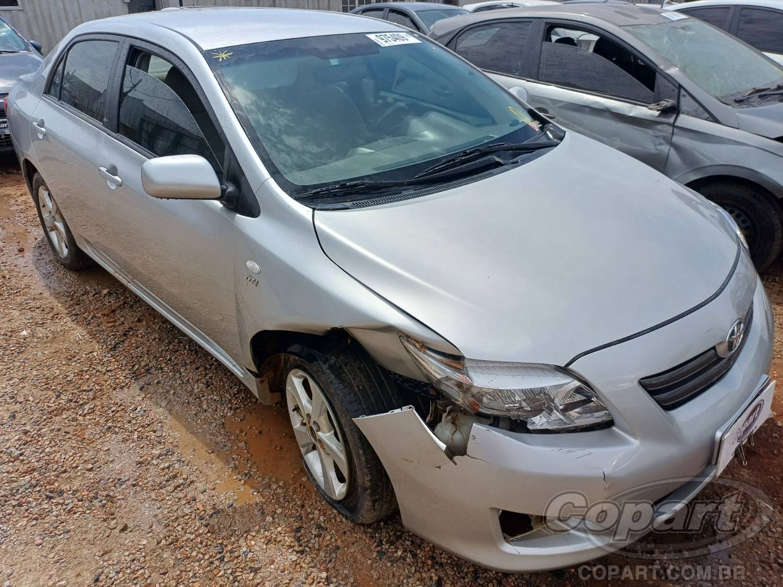 Veículo Toyota Corolla Toyota Corolla XLi 1.6 16V 2010 Colisão Média Monta 2010 em leilão