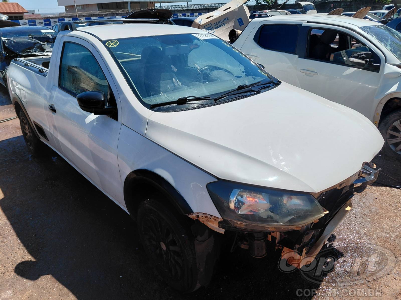 Veículo VOLKSWAGEN Saveiro Volkswagen Saveiro Startline 1.6 MSI 2016 2016 em leilão