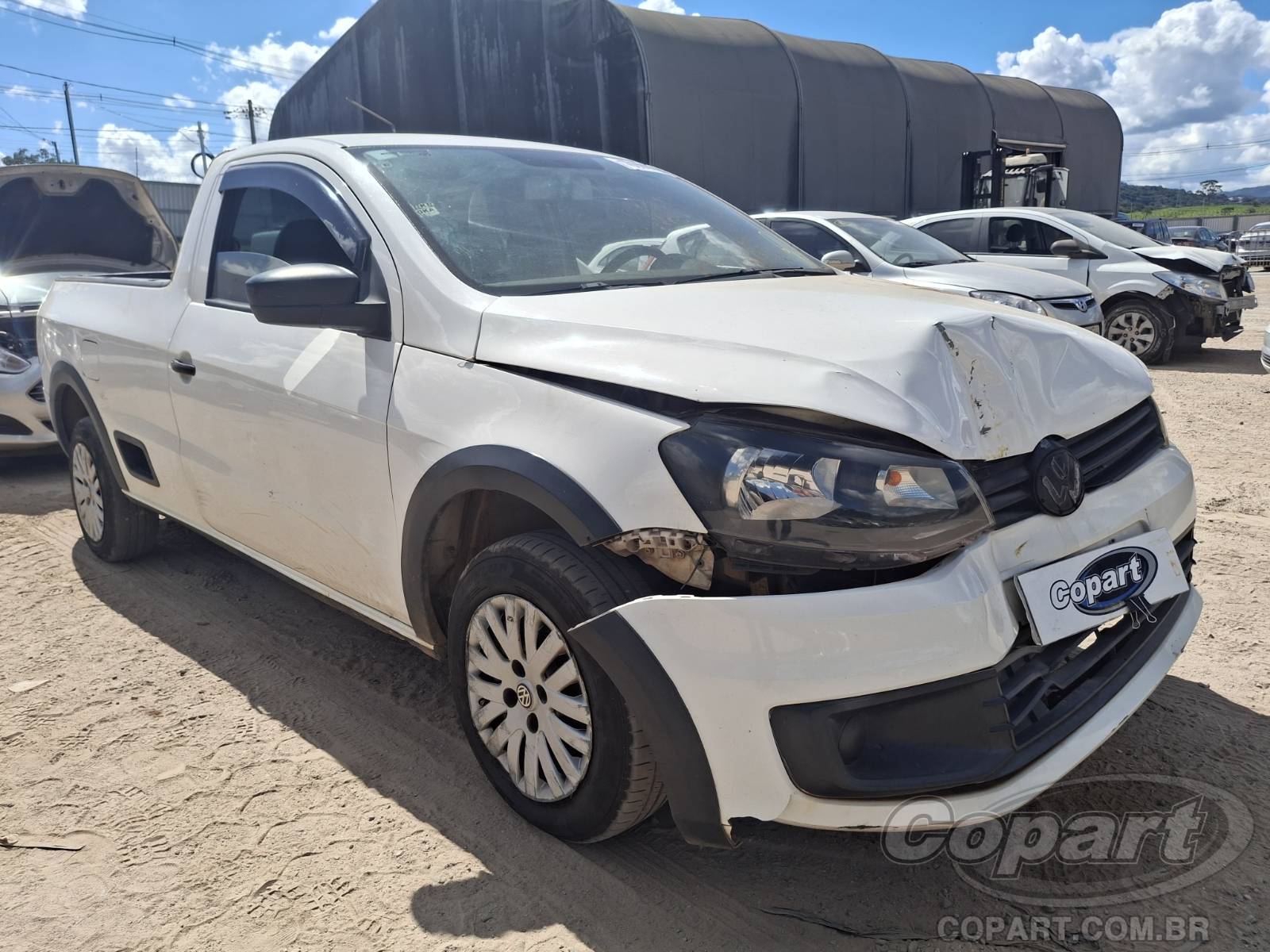 Veículo VW - VolksWagen Saveiro VOLKSWAGEN SAVEIRO Startline 1.6 MSI 2015 2015 em leilão