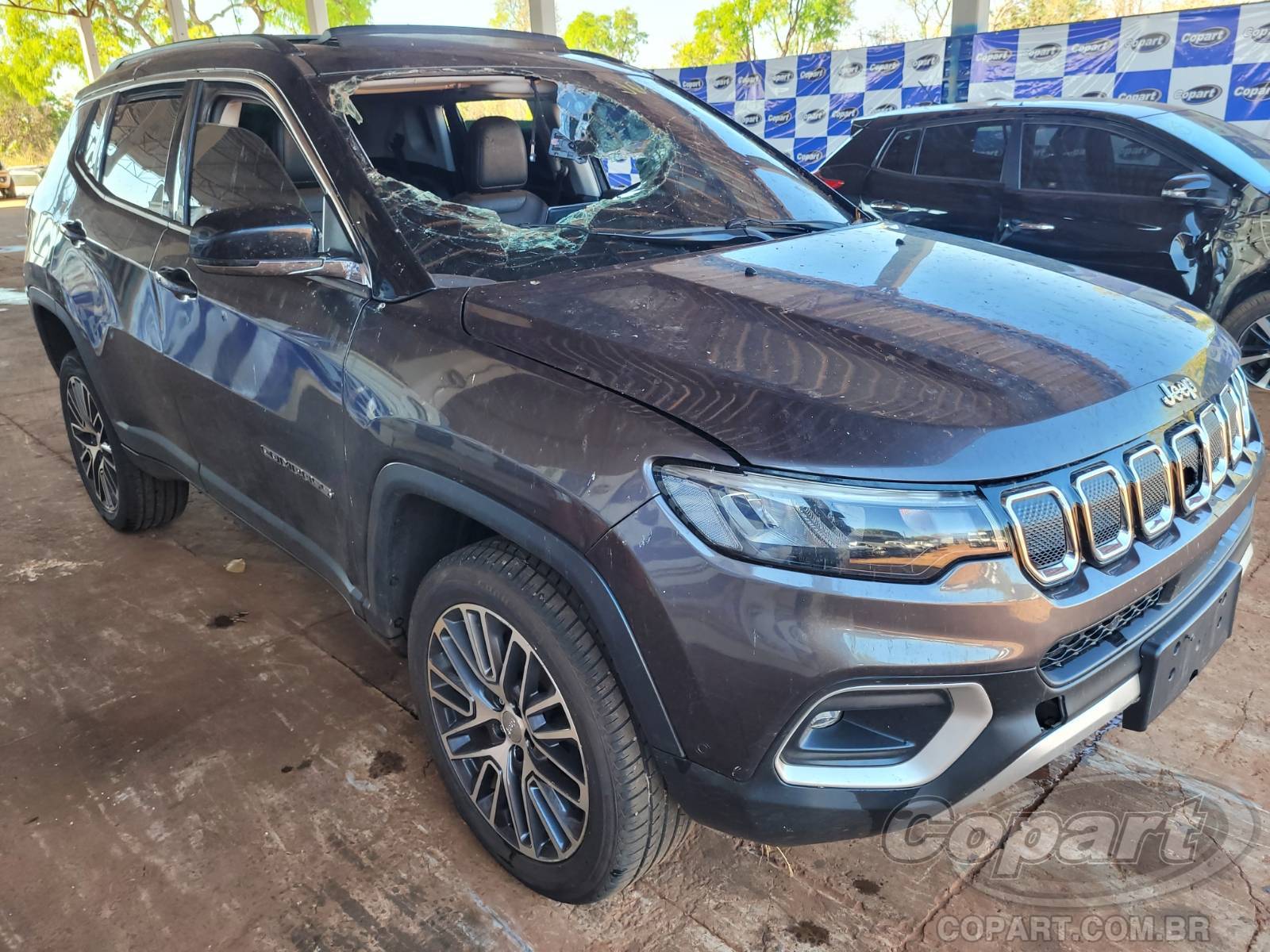 Veículo Fiat Compass Jeep Compass Limited TD350 2.0 MultiJet Turbo 2022 2022 em leilão